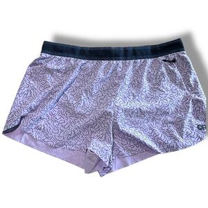 OR Outdoor Research Lavender Running Shorts W/Built in Shorts Size L